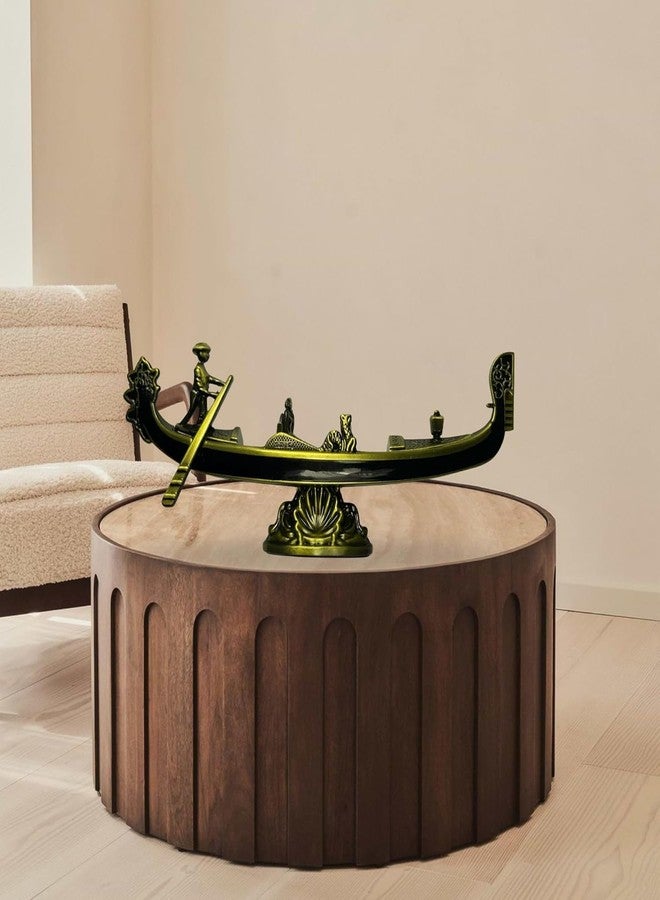 ARTBUG Metal Gondola Boat Showpiece, Decorative Venetian Gondola Model for Home, Office, Collectibles & Gifts - Image 4